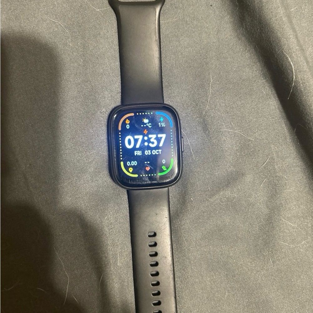 Smartwatch with Black Band